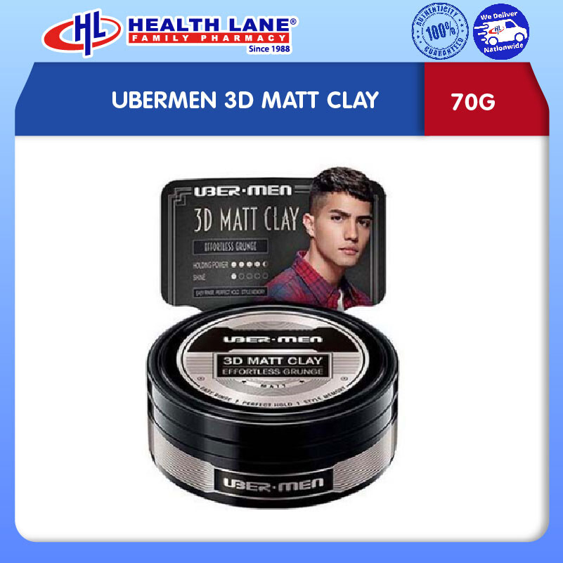 UBERMEN 3D MATT CLAY (70G)